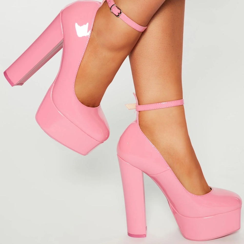 Fashion Nova Standing Tall Platform Pumps